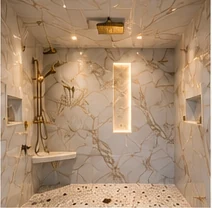 Tile & stone craftsmanship — digitally staged presentation